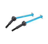 VGEBY 2 Pezzi Albero di Trasmissione RC, Albero di Trasmissione CVD Anteriore da 42 Mm con Lega di Alluminio di Alta qualità e Materiale in Ferro per Auto RC XV01 TC01 1/10