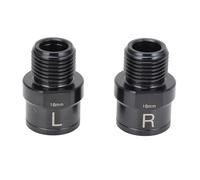 VGEBY 2 Prolunghe per Pedali da Bicicletta, Asta di Prolunga in Lega di Titanio da 16 Mm con Design Strutturale Rinforzato, per Mountain Bike e Bici da Strada, Colore