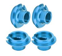 VGEBY 4 pezzi ammortizzatori a molla, fermi a molla RC ammortizzatori accessori per auto HSP/RGT/Himoto/REDCAT 1/10 RC (blu) accessorio per modello auto