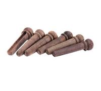 VGEBY 6 perni per ponte per chitarra in palissandro facili da montare per chitarre acustiche popolari 30 x 7,6 mm, 6 pezzi