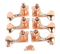 VGEBY 6 pezzi Kit di accordatura per chitarra Materiale in lega resistente per la sintonizzazione precisa, adatto per chitarre elettriche (marrone viola)