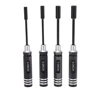 VGEBY Accessori per Auto Rc, Set di Cacciaviti per Dadi Esagonali Ad Alta Precisione in Lega di Alluminio con Impugnatura Antiscivolo per Aereo per Auto Rc