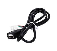 VGEBY Adattatore Cavo USB per Auto Adattatore USB in Metallo e Plastica 74 Cm per Connettore Stereo per Auto Supporta unità Flash Ricarica Rapida del Telefono e Utilizzo della Dash Cam (6 perni)