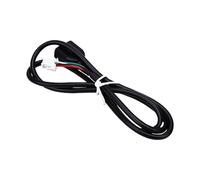 VGEBY Adattatore Cavo USB per Auto Adattatore USB in Metallo e Plastica 74 Cm per Connettore Stereo per Auto Supporta unità Flash Ricarica Rapida del Telefono e Utilizzo della Dash Cam (4 perni)