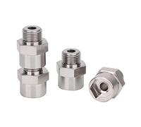 VGEBY Adattatore Esagonale per Ruota Auto RC, Connettore di Estensione da 12 Mm a 17 Mm con Materiale Metallico, per Accessorio di Ricambio per Auto Modello RC (Ti colore)