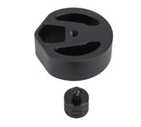 VGEBY Adattatore Mini Treppiede, Supporto in Lega di Alluminio per Mini Parabola, Adatto a Treppiedi Standard, Ideale per Campeggio e