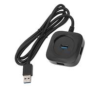VGEBY Adattatore Multiporta a 4 Porte, Hub USB C Espansore Adattatore Multiporta USB 2.0 per Tastiera Mouse U Disk