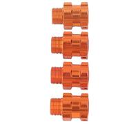 VGEBY Adattatore per Esagonale per Ruota RC da 4 Pezzi, Resistente Leggero in Lega di Alluminio da 17 Mm per Auto RC ZD Racing 07 1/7, con Prestazioni Stabili