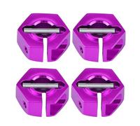 VGEBY Adattatore Ruota RC, Conversione Estensione per Auto RC, Estensione Adattatore Universale RC, 12mm, Scala 1/10, Viola, Esagoni per Auto RC, Modelli RC, Accessori RC