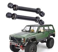 VGEBY Albero Motore da 2 Pezzi, Dogbone CVD per Auto RC in Metallo per Avventure Fuoristrada Axial SCX10 CC01 D90 D110 1/10 (#1)