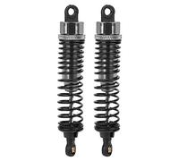 VGEBY Ammortizzatore per ammortizzatori per Auto RC, Ammortizzatore per ammortizzatori cingolati con Scala 1:10 2Pcs 98mm 2 Pezzi per HSP 1/10 94106/94107/94166/94170/94118/94177 RC Car(Titanio)