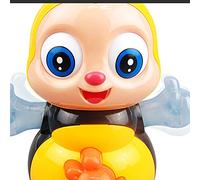 VGEBY Ape Giocattolo con e Danza, Cartone Animato Music Light Up Bambini, | ABS Plastica, Sicuro per i Bambini, Occhi e Antenna LED Lampeggianti, Cammina e Balla con Movimento oscillante.