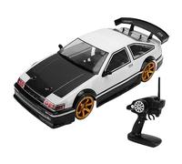 VGEBY Auto da Corsa RC 1/10, Auto da Corsa Telecomandata 2.4G con Luci a LED, Ammortizzatore, Pneumatici Alla Deriva, per Ragazzi e Ragazze Dai 14 Anni in su (1 batteria)