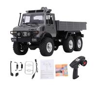 VGEBY Auto Telecomandata, 1 18 RC Off Road Transporter di Trazione a 6 Ruote con Telecomando 2.4G per Terreni Accidentati e Avventure Fuoristrada (GREY)