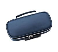 VGEBY Blocco del Blocco con una Chiusura di Grande capacità Dell'elegante Scrivania dello Schermo per Studenti, Sicuro, Sicuro (Blu Reale)