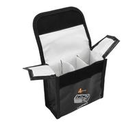 VGEBY Borsa Ignifuga, Custodia Antideflagrante per 3 Batterie, Resistente Alle Alte Temperature, Custodia Portatile per Batterie di Droni
