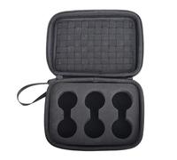 VGEBY Borsa per Accessori da Golf, Custodia Rigida in EVA Resistente All'acqua con 6 Slot per Palline per Riporre L'attrezzatura da Golf per i Golfisti Durante i Tornei di Viaggio Sul (BLACK)
