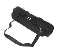 VGEBY Borsa Per Flauto, Tessuto Oxford Portatile, Spugna Ispessita, Custodia Antipioggia e Antiurto Per Flauti 16 e 17 Fori, Pratica Tasca Laterale Per Strumenti Musicali, Tracolla Nera Per