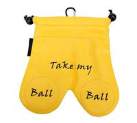 VGEBY Borsa per Palline da Golf, Borsa Dal Design a Forma di Pantaloni Multipli Resistenti Al Sole in Pelle PU con Chiusura con Bottone a Pressione Regolabile con Coulisse per Palline