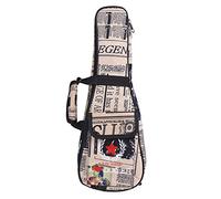 VGEBY Borsa per Ukulele da 24 Pollici, Custodia Oxford Imbottita con Tracolla Regolabile e Tasca per Accessori per Ukulele da 24 Pollici, Stile Zaino