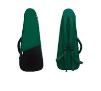 VGEBY Borsa per Ukulele Resistente in Tessuto Oxford, Imbottitura Spessa Stile Semplice per Chitarra Ukulele Piccola da 23 Pollici, Tracolla Regolabile per Musicisti, Verde Scuro (verde scuro)