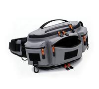 VGEBY Borsa Pesca, Organizer Impermeabile Multifunzionale 20L per Attrezzatura da Pesca, Spazio Massimizzato per Accessori e Attività All'aperto (GREY)