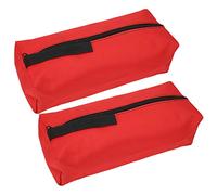 VGEBY Borsa Portautensili in Poliestere 600D Resistente, Organizer per Utensili Manuali con Cerniera Scorrevole, Fondo Ampio per Riporre Chiavi Inglesi, Cacciaviti e Piccoli Utensili. (rosso)
