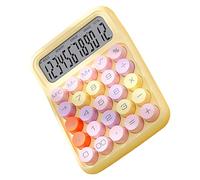 VGEBY Calcoli Scientifici per la Commutazione Meccanica Colorata per Studi di Lavoro (limone giallo)