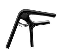 VGEBY Capotasto per Chitarra, Morsetto a con Punto Antiscivolo per Chitarra Elettrica Mandolino Ukulele, Materiale ABS Leggero e Resistente (BLACK)