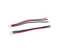 VGEBY Cavo connettore bilanciamento, 10 pezzi, in silicone ad alta temperatura, 22 AWG, 2S, 3S, 4S, 5S, 6S, per progetti fai da te con batterie al litio, compatibile con Imax B6