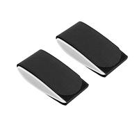 VGEBY Cinghie da Sci, Cinghie di Fissaggio per Sci Design con Gancio e Anello Fascette da Cravatte da Snowboard Cinturino in Nylon Accessorio da Snowboard Progettato per (Black