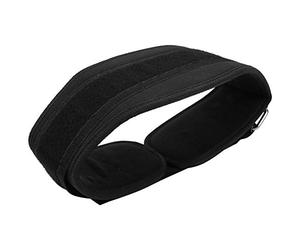 VGEBY Cintura per Sollevamento Pesi Nylon Nero 4 Szie Supporto per la Schiena Allenamento Fitness Supporto per la Vita Brace Allarga Bodybuilding Forniture per Ufficio per Uomo Donna(XL