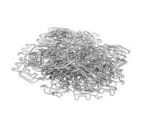 VGEBY Clamp/Holder di Carta Design Elefante Durevoli e Carini, Clamp/Holder in Acciaio Inossidabile da 100 Parti per L'uso di Uffici e Scolastici (SILVER)