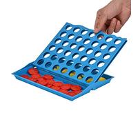 VGEBY Classico Gioco di Scacchi da Tavolo per 4, con 21 Pezzi Rossi e Gialli per Bambini e Interazione Genitore-figlio