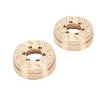 VGEBY Contrappeso RC in Ottone, Pesi Disco Freno Ad Alta densità per Ruote Cingolate RC da 1,9 e 2,2 Pollici