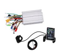 VGEBY Controller Ebikes, Display LCD per Scooter Elettrico con Kit Controller Brushless 1000W IPX4 Protezioni Intelligenti Multiple a Prova di Acqua per Bici
