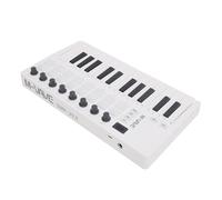 VGEBY Controller Tastiera MIDI a 25 Tasti Controller MIDI Wireless Bluetooth con 16 Pad RGB 8 Manopole Alimentato Tramite USB per Windows OS X Android IOS