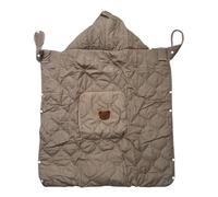 VGEBY Copertura per, Felpa con Cappuccio Impermeabile in Cotone per Uso Invernale, Protegge Dal e Dal Sole per Neonati e Bambini Piccoli Nei Passeggini (Caffè)