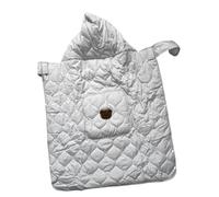 VGEBY Copertura per, Felpa con Cappuccio Impermeabile in Cotone per Uso Invernale, Protegge Dal e Dal Sole per Neonati e Bambini Piccoli Nei Passeggini (Beige)