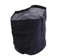 VGEBY Copertura Protettiva per Vaso per Piante Borsa Isolante Termica Impermeabile per Giardinaggio Invernale All'aperto 45x50 Cm (Black)