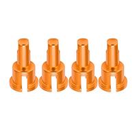 VGEBY Coppa Differenziale RC da 4 Pezzi, Connettori Resistenti All'usura in Lega di Alluminio per Auto Telecomandata, con Design Migliorato per Modello A949 A959 A969 A979 A929 1/18 (GOLD)