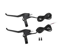 VGEBY Coppia di Leva Freno Bicicletta Maniglia del Freno Controllo Velocità a Filo 1,5 m Kit Freno in Lega di Alluminio Universale per E-Bicicletta Manubrio 22,5 mm