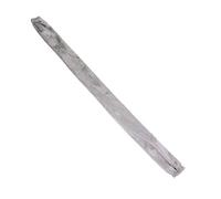 VGEBY Copricavo Smart Zip Manica a Catena Panno in Flanella 23,62" Lunghezza 1,97" Larghezza con Cerniera per Protezione, Conservazione (GRAY)
