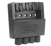 VGEBY Corde ponte basso senza testa su misura per basso elettrico a 4 corde - materiale in lega di zinco