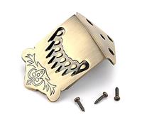 VGEBY Cordiera per Mandolino a 8 Corde, Cordiera di Ricambio per Chitarra in Metallo con Design Classico Piumato in Bronzo, per Chitarre e Mandolini