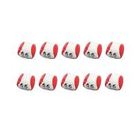 VGEBY Cornhole Bean Bags 2in Cartoon Face Durevole Ceramsite Sponge per | Set da 10 Pezzi, Pelle PU, Diametro 2 Pollici, Gioco da Esterno per Feste, Lancio e cattura.