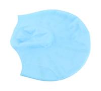 VGEBY Cuffia da Nuoto in Silicone, Protezione per le Orecchie Elastica per Piscina, Comoda Cuffia da Nuoto per Capelli Lunghi con Bordo Ispessito (BLUE)