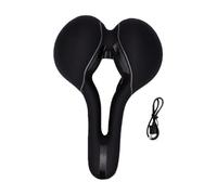VGEBY Cuscino per Sella Bici, Fanale Posteriore LED Ricaricabile, 12V, per Bicicletta da Strada e