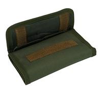 VGEBY Custodia per Attrezzi da Pesca a Mosca Custodia per Attrezzi da Pesca in Nylon 43 X 17 Cm per Accessori Arrotolabile con 12 Slot Chiusura con Gancio e Leggera per Pescatori di a Mosca