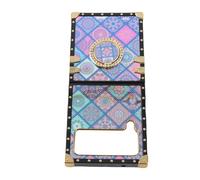 VGEBY Custodia per Telefono Pieghevole, Cover Protettiva in TPU Premium per PC con Design Floreale retrò per Z Flip 4 Flip 3, Elegante Accessorio Antiscivolo per Donne e Ragazze (per Z 3)